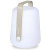 Fermob Vonkajšia LED lampa Fermob BALAD V.25cm - Clay Grey