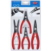 Sada presných klieští na poistné krúžky s náradím 4 ks KNIPEX 00 20 03 SB