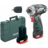 METABO Aku vŕtačka PowerMaxx BS Basic 12 V, 2× 2 Ah 4061792196483