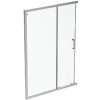 Ideal Standard Connect 2 - Posuvné sprchové dvere, dvojdielne, 140 cm, silver bright/číre sklo K9265EO