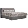 Blanar Manželská posteľ 180x200 VANDA Hugo 90/Loft grey/Rango duo 2A čalúnené 199 cm x 112 cm x 220 cm