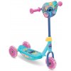 Seven Detská kolobežka Stitch, 3 kolieska, modrá, ružové doplnky