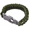 Pronett Náramok prežitie Paracord zelená