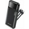 Awei Powerbanka Powerbanka Awei PA-91 10000mAh 22,5W PD 2xUSB-C + kabel černý