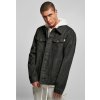 Urban Classics Organic Basic Denim jacket black washed