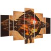 Obraz siluety stromu (Obraz 150x105cm)
