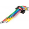 Imbusové TORX kľúče z S2 ocele 9ks AMiO-04301