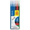 Pilot Náplň gumovacia Frixion 0,7 mm/6 ks modrá čierna červená zelená