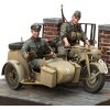 Torro Zündapp KS-750/1 Motorcycle with Sidecar & 2 Troopers 1/16