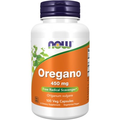 Now Foods Oregano 450 mg 100 kapsúl