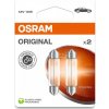 Osram 12V 10W SV8,5-8 Original 41mm - blister 2ks