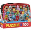 EUROGRAPHICS Puzzle vo desiatovom boxe Roboti 100 dielikov