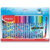 Detské fixky Maped Color'Peps Ocean Life Decorated 24 farieb -