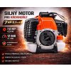 2T motor krovinorezu / vyžínača - kompletná pohonná jednotka, 7 HP, pre Demon / NAC / Ondragon