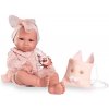 Bábika - novorodenec Luca s taškou, 42 cm