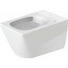 Duravit Viu - Závesné WC, Rimless, biela 2511090000