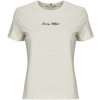 Tommy Hilfiger Tričká s krátkym rukávom CLASSIC SCRIPT REG SS TEE Béžová