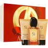 Giorgio Armani Sì darčeková sada pre ženy parfumovaná voda 50 ml + sprchový gél 50 ml + telové mlieko 50 ml