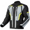 Bunda na motocykel Ozone Tour III čierno-šedo-fluo žltá Veľkosť: 5XL