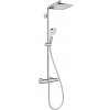 Hansgrohe Crometta E - Showerpipe 240 1jet s termostatom, chróm 27271000