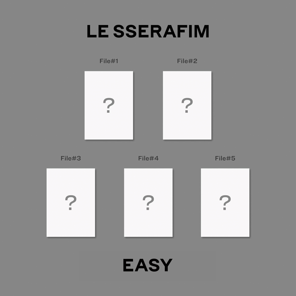 LE SSERAFIM - 3RD MINI ALBUM\'EASY\'COMPAC CD