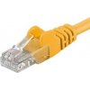 PremiumCord sp6utp010Y patch UTP, RJ45-RJ45, CAT6, 1m, žlutý