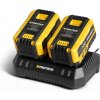 PROTECO 51.99-DUAL-6000 2x 6 Ah batéria + 4,0 A DUAL nabíjačka