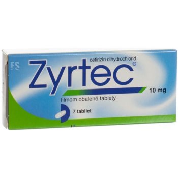 Zyrtec tbl.flm.7 x 10 mg