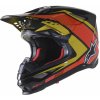 přilba SUPERTECH S-M10 CARBON META2, ALPINESTARS (černá/žlutá/oranžová lesklá, vel. XL)