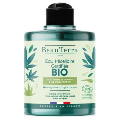 Beauterra Organic Micellar Water Aloe &Hemp 500ml