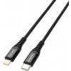 GoGEN GOGUSBC8P100MM01 USB-C/Lightning, 1m, černý