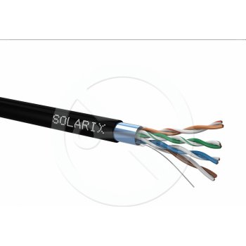 Solarix SXKD-5E-FTP-PE CAT5 FTP, drát, PE, 305m