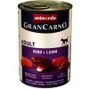 Konzerva Animonda GranCarno Adult hovädzie, jahňacie 400g