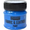 Farba na kožu a textil PENTART 50 ml modrá