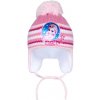 Zimná detská čiapočka New Baby Lisa bledo ružová 104 (3-4r)