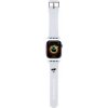 Karl Lagerfeld Choupette Head NFT Řemínek pro Apple Watch 42/44/45/49 White KLAWLSLCNH