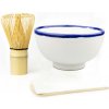 Matcha set - Tradičná príprava zelený čaj biela - Matcha Day