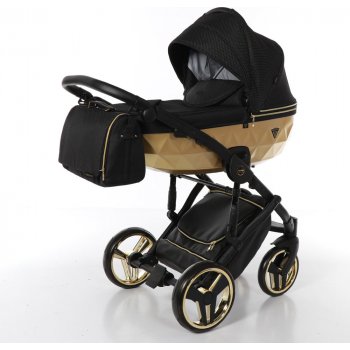 Junama V1 Miirro Satin 03 Black/Gold V1 2K otočná kola 2021