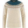 Fjallraven Svetre Övik Knit Sweater W Biela