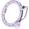 Masážní hula hoop HMS HHM13 se závažím, magnety a počítadlem fialová