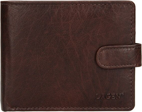 Lagen pánska kožená peňaženka E 1036 BRN