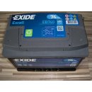 Exide Excell 12V 74Ah 680A EB740