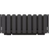 PROSPERPLAST Kvetináč truhlík 38cm BOARDEE FENCYCASE DDEF400-S433 antracit plastový