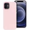 Forcell Silikónové puzdro FRAME pre iPhone 12 mini ružové