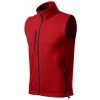 fleecová unisex vesta Exit červená