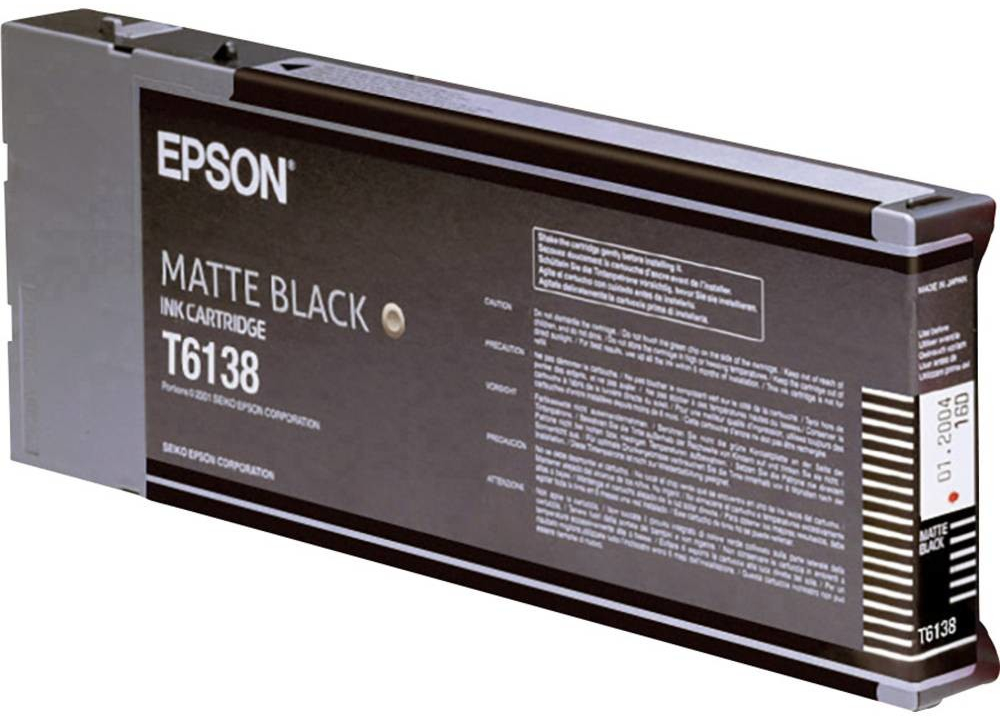 Epson T6138 Matte Black - originálny