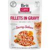 Brit Care Cat Fillets in Gravy with Savory Salmon 85 g