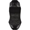 Ladies Crochet Jersey Turtleneck body