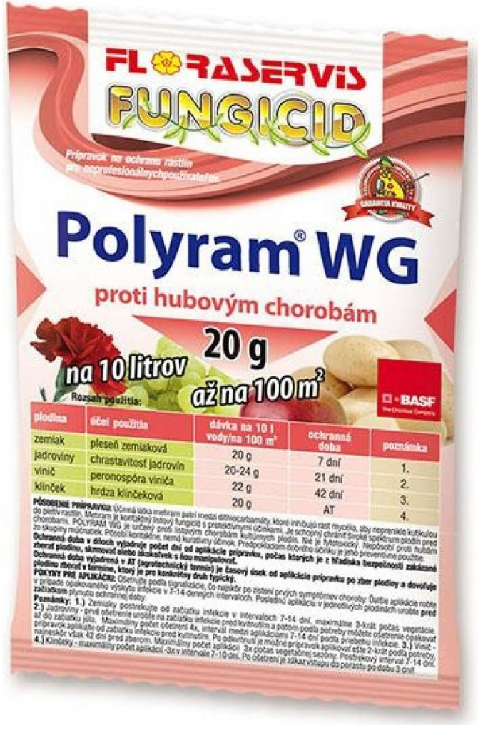 FLORASERVIS Polyram 20 g