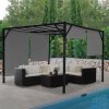 Pergola so sťahovacou strechou 3x3 m Dekorhome